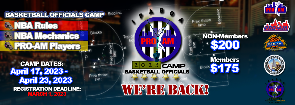 2023 IPABOA Basketball Officials Camp